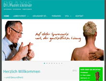 Tablet Screenshot of drleitner.de